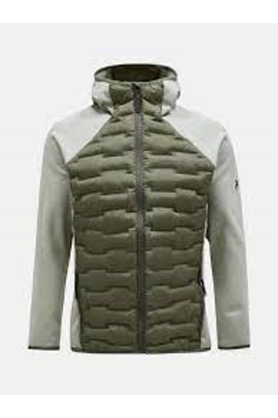 Peak Performance M Argon Hybrid Hood Outdoor Jacket Pine Needle-limit Green G78858050-30226
