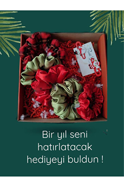 YENİ YIL HEDİYE KUTUSU Noel Hediye Kutusu Yeni Yıl Toka Kutusu 7 ADET