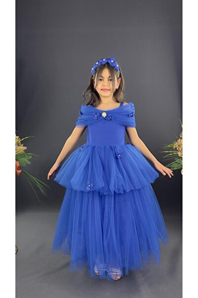Fatma Kına Fenomen Kids Paris Model Abiye Elbise