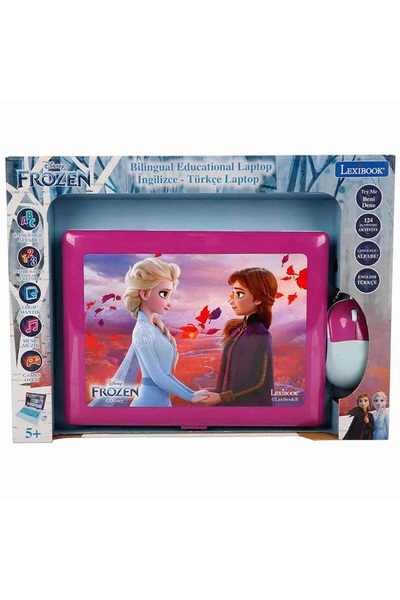 Disney Frozen İngilizce Türkçe Laptop Eğlenceli Ve Etkileşimli Süper Diz Üstü Laptop