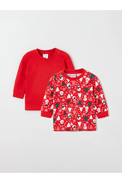 My Hanne Snowman Patterned 2-Piece Body 9710