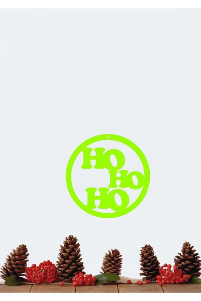 Şirin Lazer DECOR DE CRĂCIUN HO-HO-HO DIN LEMN MDF DECOR DE ANUL NOU