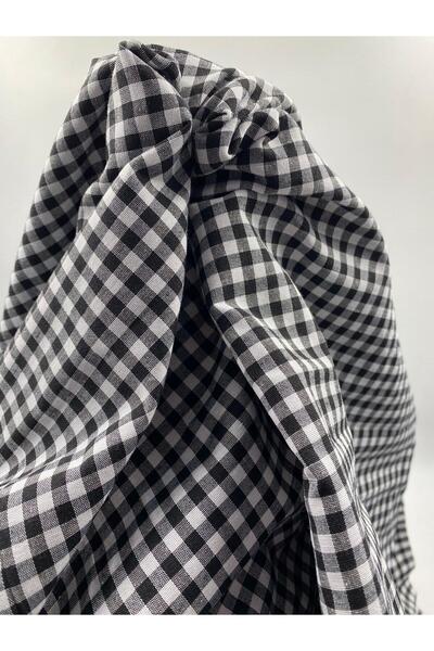 Bursa Kumaş Ekoseli Zefir Kumaş