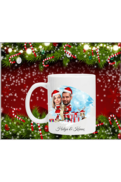 FARB MEDİA kişiye özel yeni yıl kupa bardak