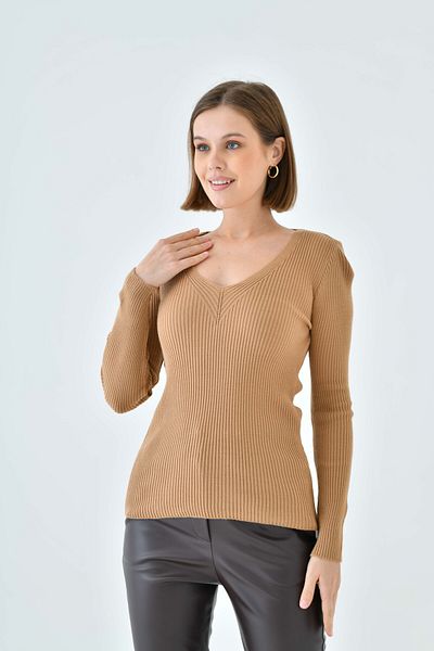 Perryes V-Neck Long Sleeve Bady