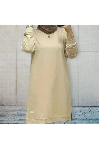 GGMM Luxury Tunic - Oversize Embroidered, Compact Fabric