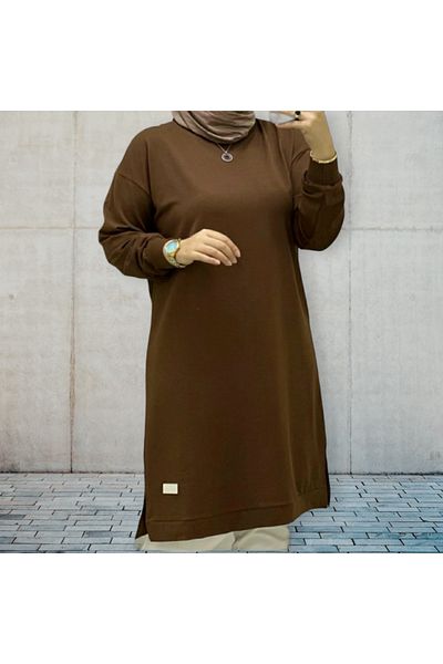 GGMM Luxury Tunic - Oversize Embroidered, Compact Fabric