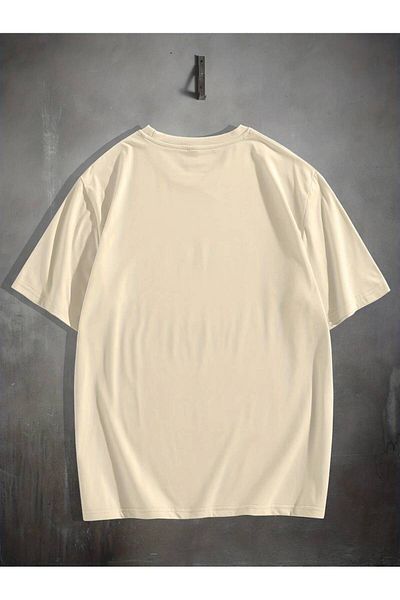 NOFLEN Μπλουζάκι Unisex Chicago Printed Oversize 100% βαμβάκι