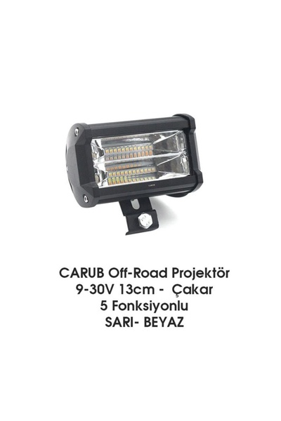 AHMET OTOMOTİV PROJEKTÖR LED LAMBA OFF-ROAD 9V-30V