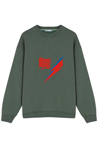 GreenMint للجنسين مقاس كبير عرق ديفيد باوي المتمردين