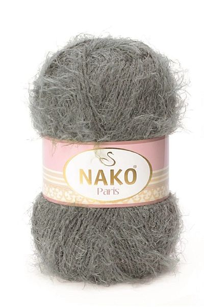 NAKO Paris 1 Piece Knitting Thread 1690 dark gray