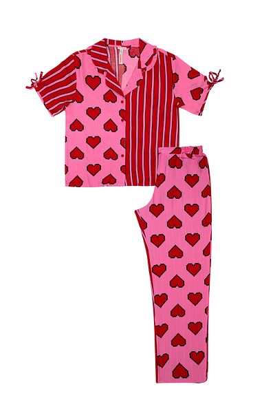 SUWEN Minunat set de pijamale masculine