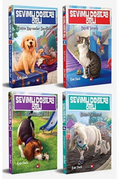 Beyaz Balina Yayınları Sevimli Dostlar Oteli 4 Kitap Set