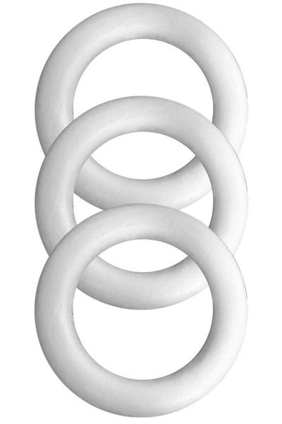 Aker Hediyelik Styrofoam Ring - Foam Ring 23 Cm 3 Pieces