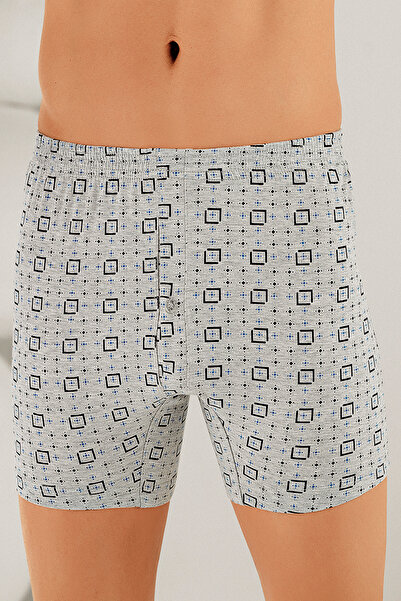 Şahinler Μπόξερ με χτενισμένο βαμβάκι με κουμπιά ME010