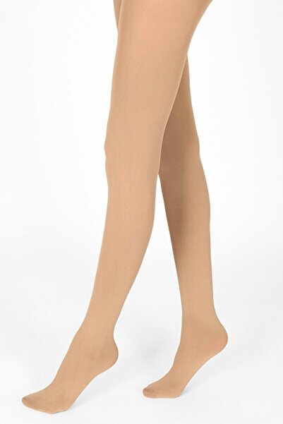 Nacar Kadın Ten Rengi Termal Kalın Kışlık Külotlu Çorap