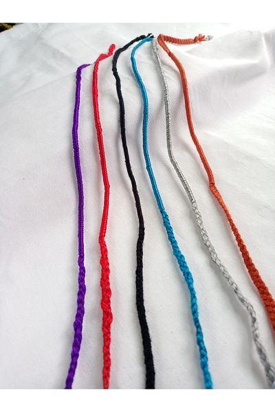 tutu tasarım COLORFUL STRING BRACELET 6 PIECES WATER RESISTANT