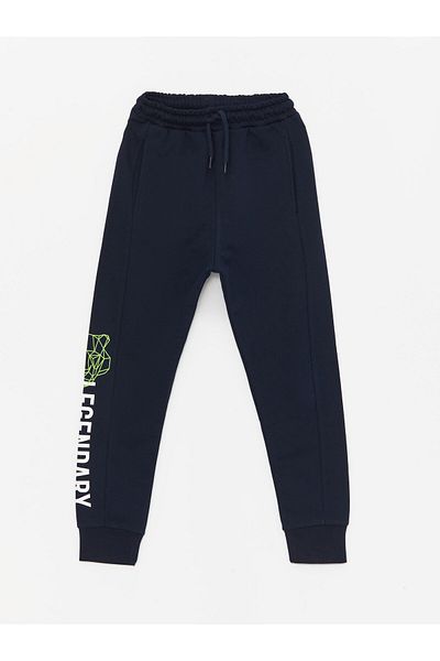LC Waikiki Chlapecké tepláky Jogger - elastický pas a potisk
