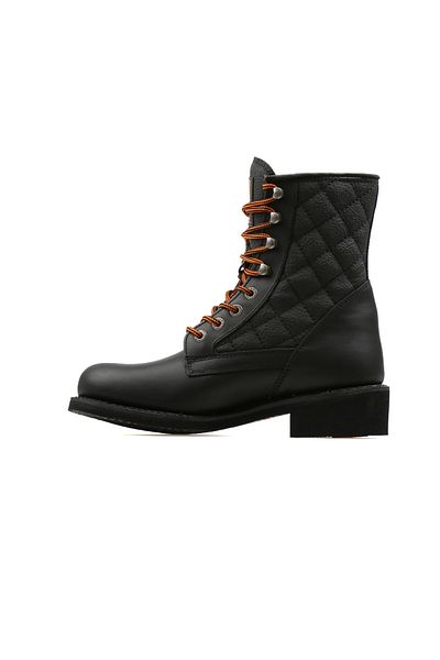 Harley Davidson Black Men's Boots 025M100031-Black-Leather