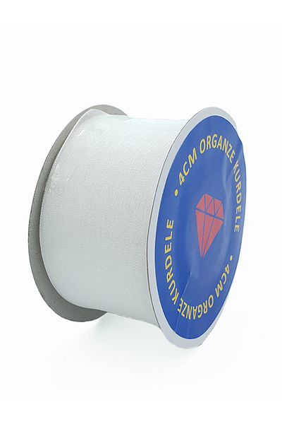 E Elmas Organza Ribbon (4cm-20meter)