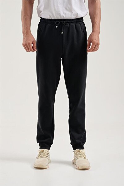 Exuma Erkek Siyah Eşofman Pantolon 1313043