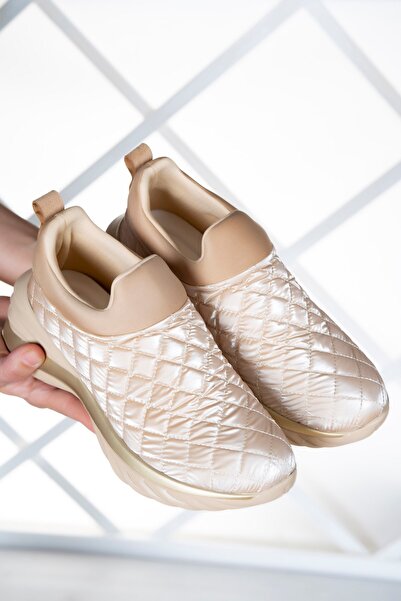 Erkan Saçmacı Nefertiti Beige Sneakers