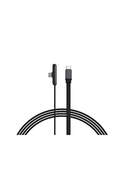 Başkenttekno 60w Type-c To Type-c 90 Derecelik Hasir Ultra Hızlı Şarj & Data ...