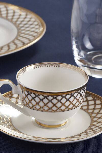 Weımar Bertha Of Swabia 12 Parça 6 Kişilik Kahve Fincan Takımı