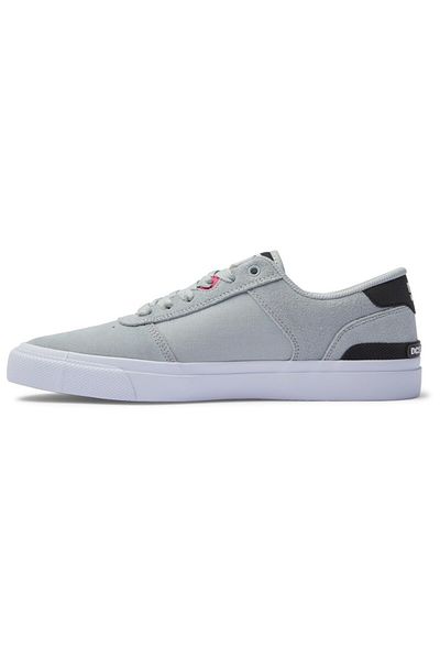 DC Ls Shoes Grey/Black Men's Casual Sneakers