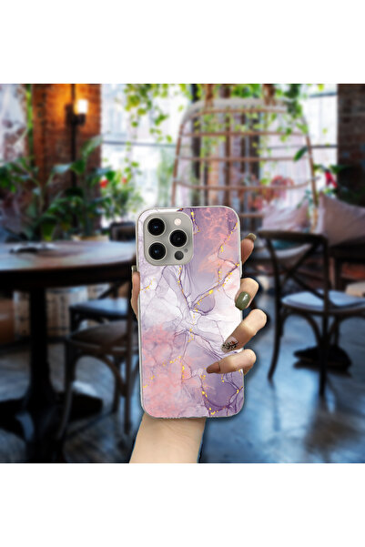 Powerfox iPhone 15 Pro Uyumlu Şeffaf 'Özel Tasarım Baskılı' Kılıf