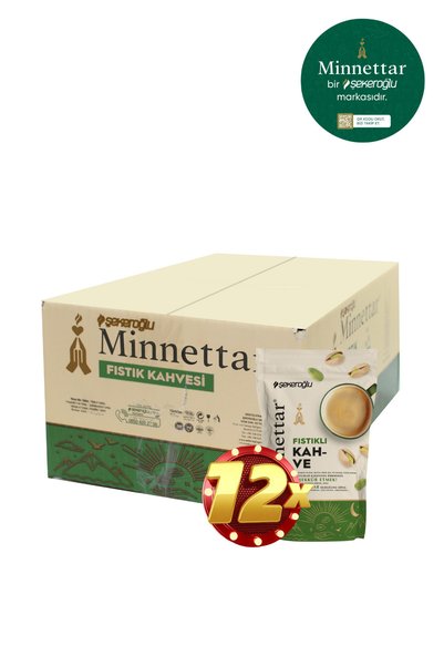 Şekeroğlu Grateful Pistachio Coffee 12 X 165 gr (12 Packs)
