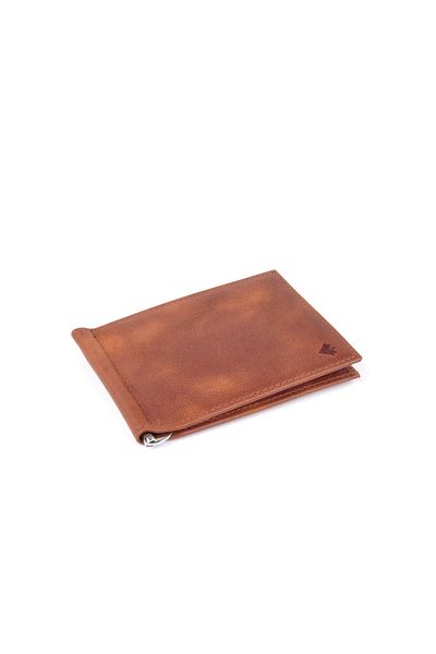 Eminsa Men's Tan Crazy Leather Wallet