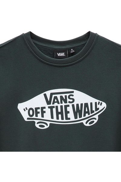 Vans Vn000Aes Classic Otw Crew-B Swea Green Men's Sweatshirt