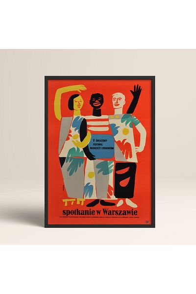 HOMEPACK Pictură unică Pictură poster înrămată de artă modernă TK/304
