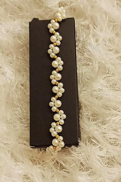 Energy Ornament Women's Pearl Bracelet