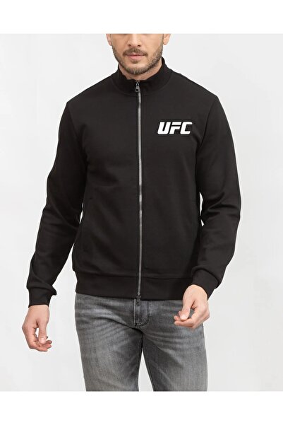 venüsdijital سترة بسحاب مطبوعة من UFC