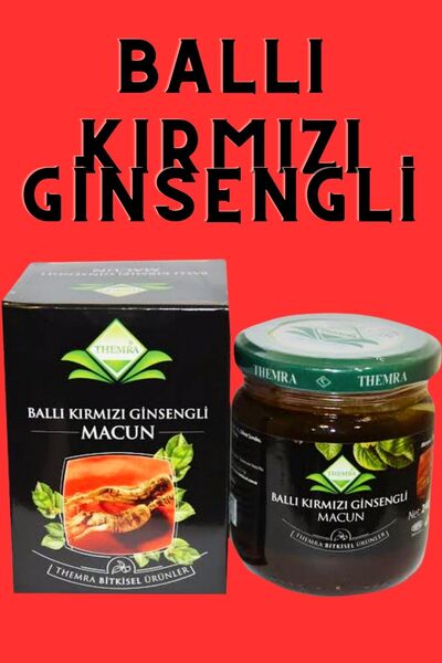 Genel Markalar Ballı Kırmızı Ginsengli Macun 240 gr