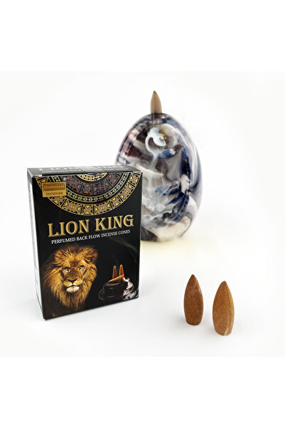 Darshan Incense Lıon Kıng Geri Akış Back Flow Tütsü 10 Adet