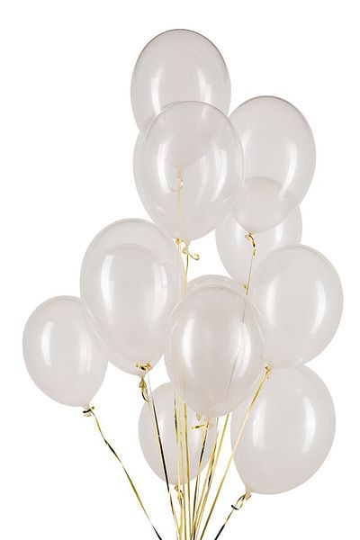 Partifabrik Transparent Balloon Pack of 50