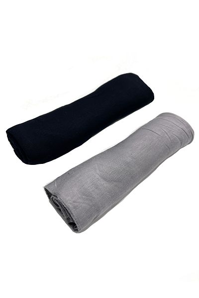 nazipek Viscose Combed Cotton Shawl Set of 2 200x75cm Gift Lycra High Quality