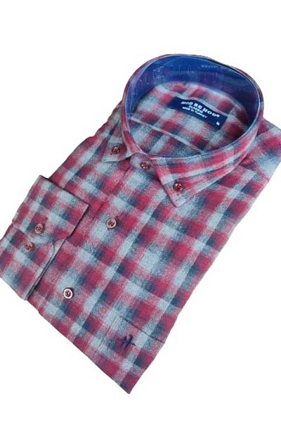 ETİQET HIGH QUALITY CLASSIC MOLD WINTER WOOL FATHER SHIRT