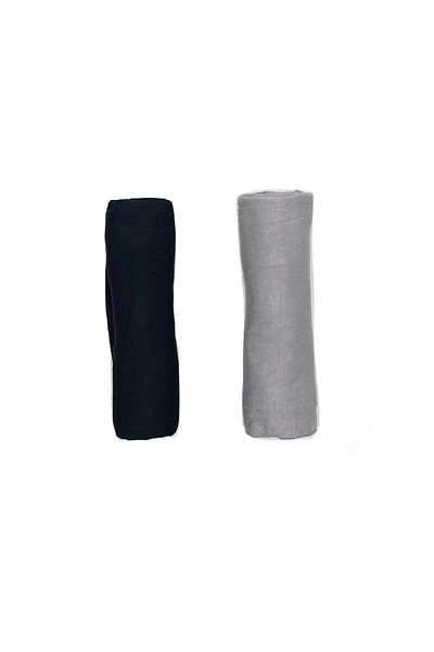 nazipek Viscose Combed Cotton Shawl Set of 2 200x75cm Gift Lycra High Quality
