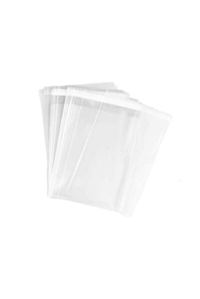 BossPack Buzlu Şeffaf Kargo Poşeti (24X30 5 CM) Cepsiz Kargo Poşeti (100 ADET)