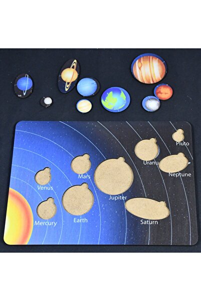 Trendy Toys Ahşap Güneş Sistemi Bultak 25x18cm