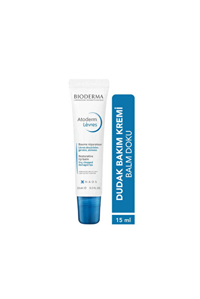 Bioderma Atoderm Çok Kuru ve Çatlamış Dudaklar İçin Besleyici ve Yoğun Nemlendirici Lip Balm 15ml