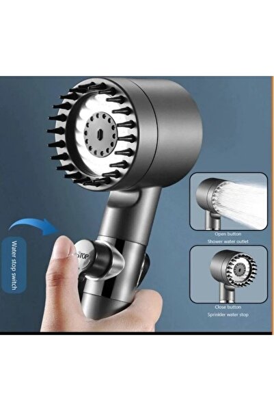 Sardıcı Metalay Çok Fonksiyonlu Ayarlanabilir Filtreli Arıtmalı Krom Duş Başl...