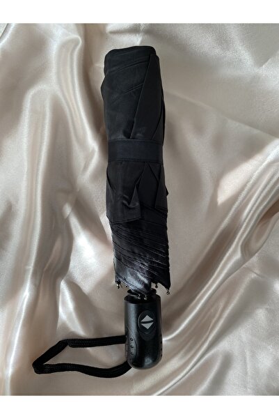 Yüksek Kalite Tam Otomatik Unisex Siyah Şemsiye