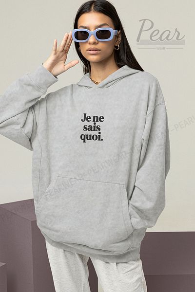 Pear Wear Γυναικείο φούτερ με στάμπα Je Ne Sais Quoi