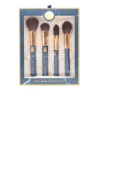 D&H 4-Piece Miffy Makeup Brush Set - Pinkrain Modern Design826334
