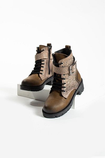galya shoes Παιδικές μπότες Tan Mink